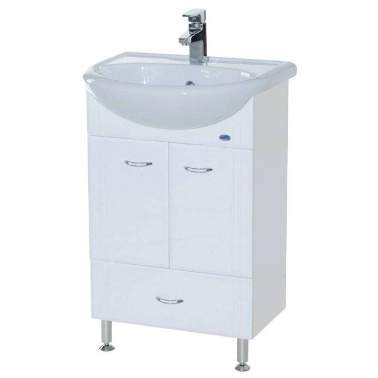 Тумба с раковиной Bellezza Уют 50 Белый
