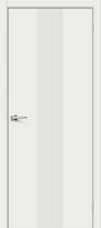 Межкомнатная дверь Bravo 146-0495 Граффити-21 Super White 200x70