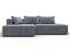 Диван угловой Лига Диванов Лига-103 134807L Серый фото 2