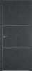 Межкомнатная дверь Владимирская Фабрика Дверей Urban 2 Jet Loft Silver Mould SE 900x2000