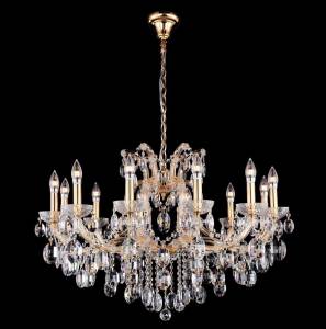 Подвесная люстра Crystal Lux Hollywood SP12 GOLD