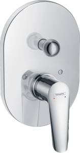 Смеситель для ванны с душем Hansgrohe Logis E 71408000 С ВНУТРЕННЕЙ ЧАСТЬЮ