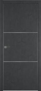 Межкомнатная дверь Владимирская Фабрика Дверей Urban 2 Jet Loft Silver Mould SE 900x2000