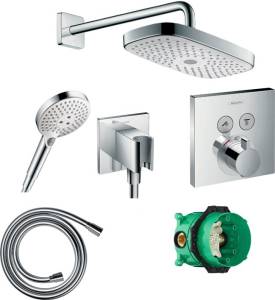 Душевой комплект Hansgrohe Raindance Select E 300 27385400+26530400+26486000+28272000+15763000+1800180