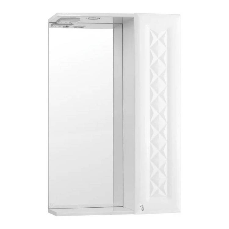 Зеркало-шкаф Style Line Канна 500/С люкс белый