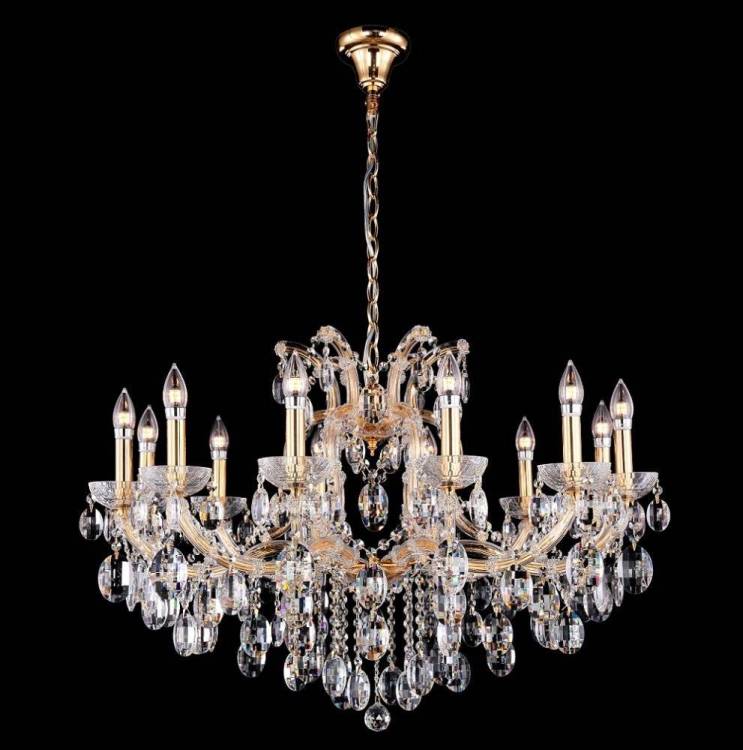 Подвесная люстра Crystal Lux Hollywood SP12 GOLD
