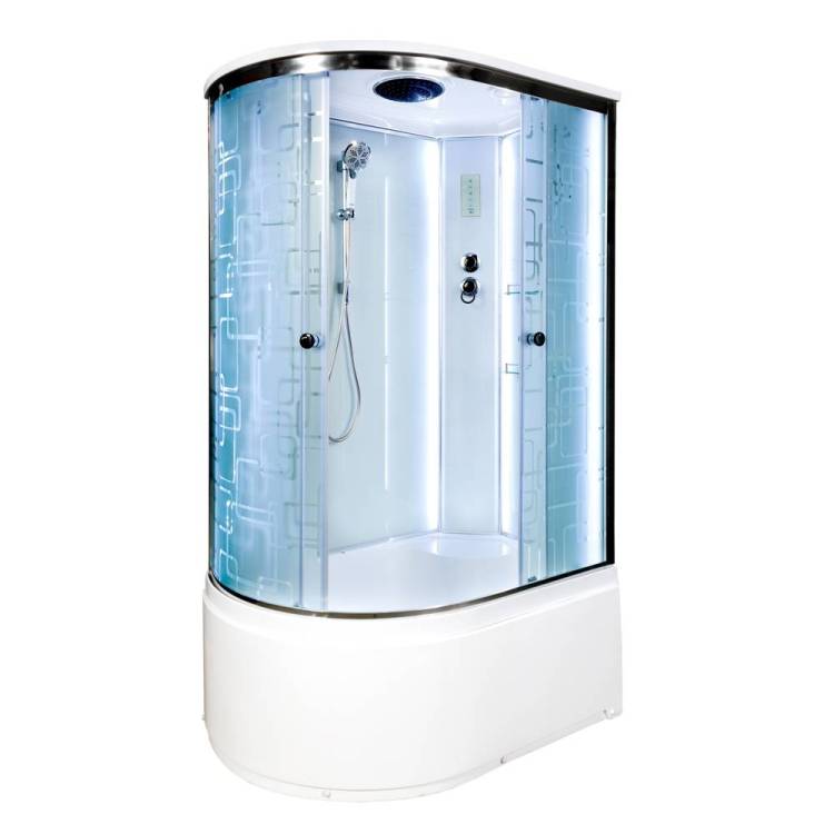 Душевая кабина AvaCan EM4511RLED с подсветкой, 110x80x220