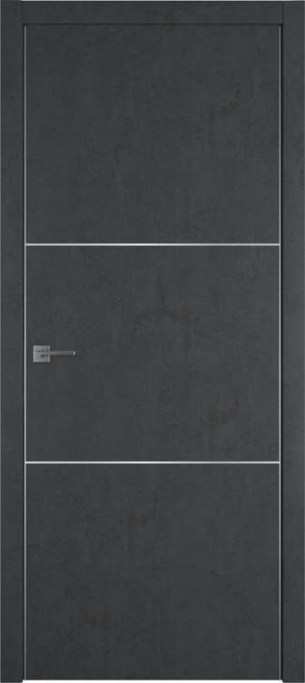 Межкомнатная дверь Владимирская Фабрика Дверей Urban 2 Jet Loft Silver Mould SE 900x2000