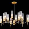 Потолочный светильник Illumico IL5177-6+6PLS-29 BRASS TUBO