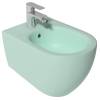Биде подвесное Isvea Infinity 10NF41001SV-2T мятно-зеленое матовое