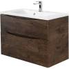 Тумба с раковиной BelBagno Marino H90 rovere moro фото 4