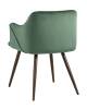 Набор из 2 стульев Stool Group Монарх New DC-1502 HLR-57 X2 зеленый фото 3
