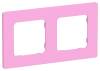Рамка 2-постовая IEK Flite FI-M22-32-20-K99 пурпурный