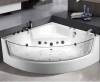 Акриловая ванна Cerutti Spa C-401A гидромассажная, белая, 150x150