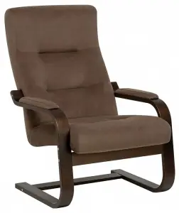 Кресло-качалка Leset Оскар NEW 4687206966406 Коричневый