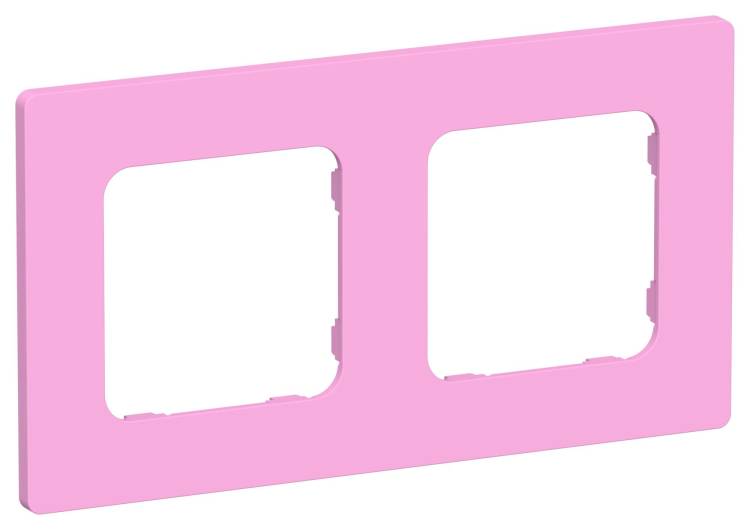 Рамка 2-постовая IEK Flite FI-M22-32-20-K99 пурпурный
