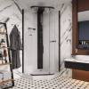 Душевая кабина Cerutti Spa Chika CHIKA901B 90x90x215-225 фото 3