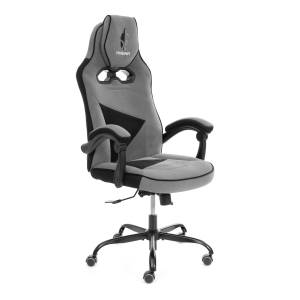 Кресло компьютерное Tetchair Arena metalBL 25028 серый, черный, велюр
