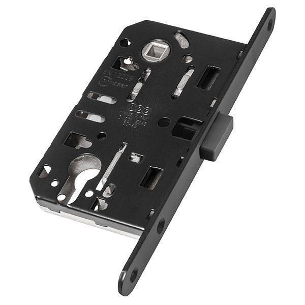 Замок AGB MEDIANA POLARIS магнитный под цилиндр с ответной планкой, черный