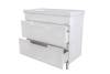 Тумба с раковиной Bellezza Грейс 90 2 ящ. Белый фото 2