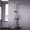 Душевая стойка Damixa Scandinavian Pure 936800000 с ТМС смесителем, хром фото 3