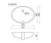 Раковина Ceramica Nova Element CN6076 белый, 52x38 фото 5