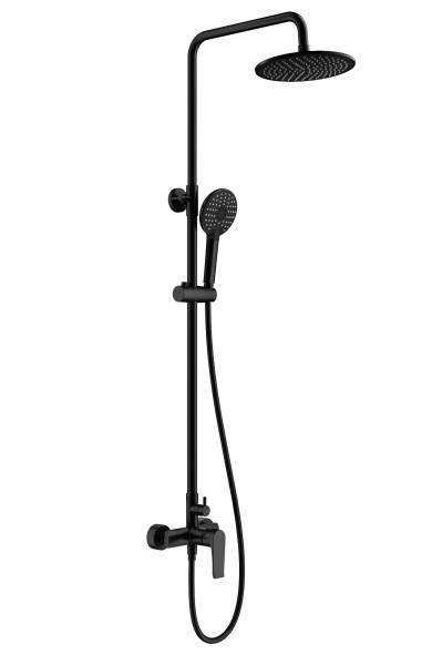 Душевая стойка Wonzon & Woghand WW-A30103-MB черный