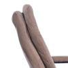 Кресло компьютерное Tetchair Comfort Lux (22) metalBL 25250 светло-коричневый, KUB 03, ткань фото 11
