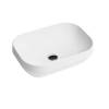 Раковина накладная AXA Decus 8520012 прямоугольная 500х350х150мм, White Matt