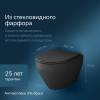 Унитаз подвесной AM.PM Spirit V2.0 FlashClean с микролифтом, черный матовый фото 15