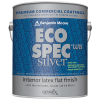 Краска интерьерная Benjamin Moore Eco Spec WB Silver Interior Latex Flat Finish 473 3.785 л