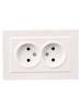 Розетка 2-местная IEK Brite BR-R20-10-K36-F жемчуг фото 5