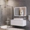 Зеркало BOND Cube M39ZE-12080 прямоугольное 120х80 с LED подсветкой и сенсором фото 4