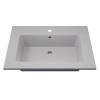 Раковина Uperwood Parma Quartz 291003001 белая матовая, жасмин, 66x47.5 фото 2