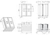 Тумба под раковину La Fenice Cubo Twin Bianco 100 белый матовый фото 6