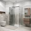 Душевой уголок Grossman Classic 120.K33.04.1680.10.00 профиль хром, стекло прозрачное, 160x80x195 фото 5