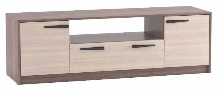 Тумба под ТВ Атмосфера Оптима 00-00013664 Шимо темный/Шимо светлый