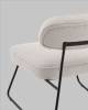 Кресло Stool Group Kate AV 336-F81cl-9005 светло-серый, букле фото 6