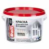 Краска укрывистая фасадная акриловая износостойкая паропроницаемая Dali белый 2.5 л