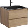 Мебель для ванной Vincea Luka 60 2 ящика, натуральный дуб фото 8