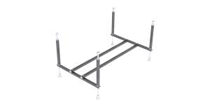 Каркас для ванны Alex Baitler Onega KN126 120x60