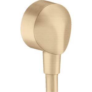 Шланговое подключение Hansgrohe FixFit E 27454140 бронза