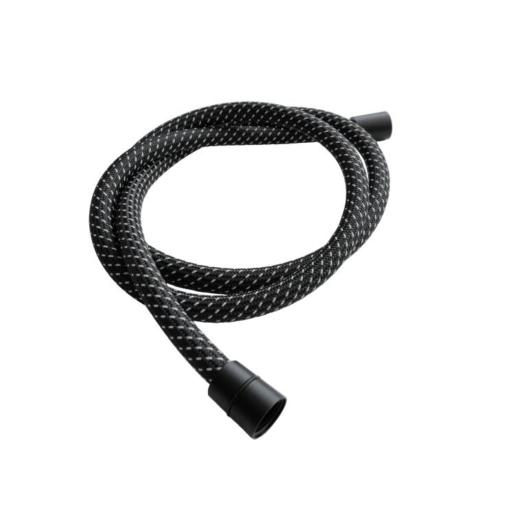 Душевой шланг AQUAme AQM1503MB черный матовый, 150 см