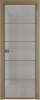 Межкомнатная дверь Profil Doors 5 AX цвет профиля Шампань, стекло безопасное 6 мм рэте 700x2000