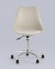 Стул компьютерный Stool Group Blok Y818 beige пластиковый бежевый фото 3