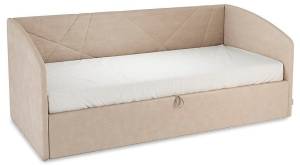 Кровать односпальная Mebelson Бест KM.S-15.2170, КМ.S-15.2170 капучино