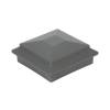 Крышка для столба Polivan Group Nusadua (Нусадуа) Grey Dark (Темно Серый) пластик 101x101