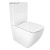 Унитаз-компакт Cerutti Spa Mimi 8707 безободковый, с микролифтом