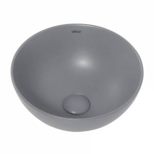 Раковина Abber Bequem AC2106MG 32 см, серая матовая