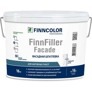 Шпатлевка фасадная финишная Finncolor Finnfiller Facade 16 кг
